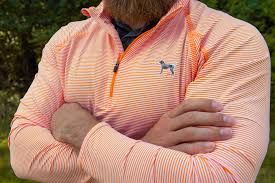Volunteer Traditions orange striped , Size: S