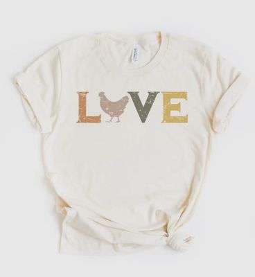 Par.tees chicken love tee