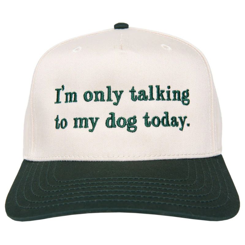 Katydid Vintage ballcap I’m only talking to my dog