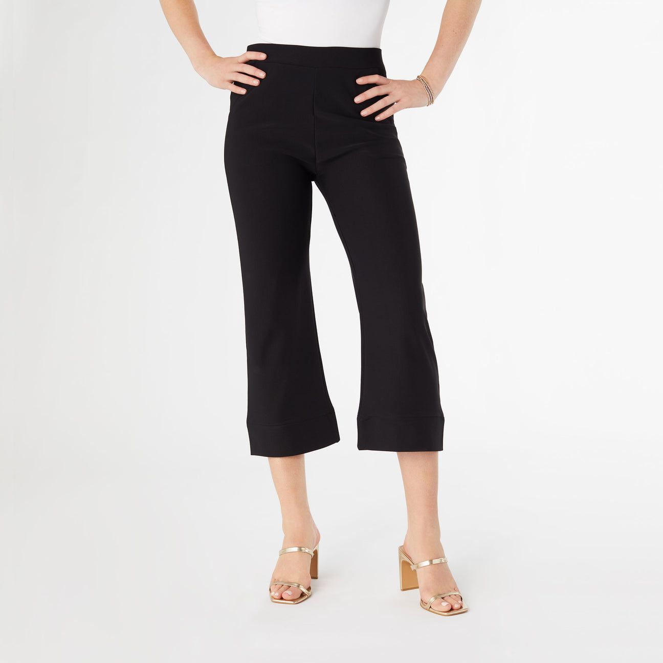 Coco + Carmen Georgia Wide leg Cropped pant, Size: XS