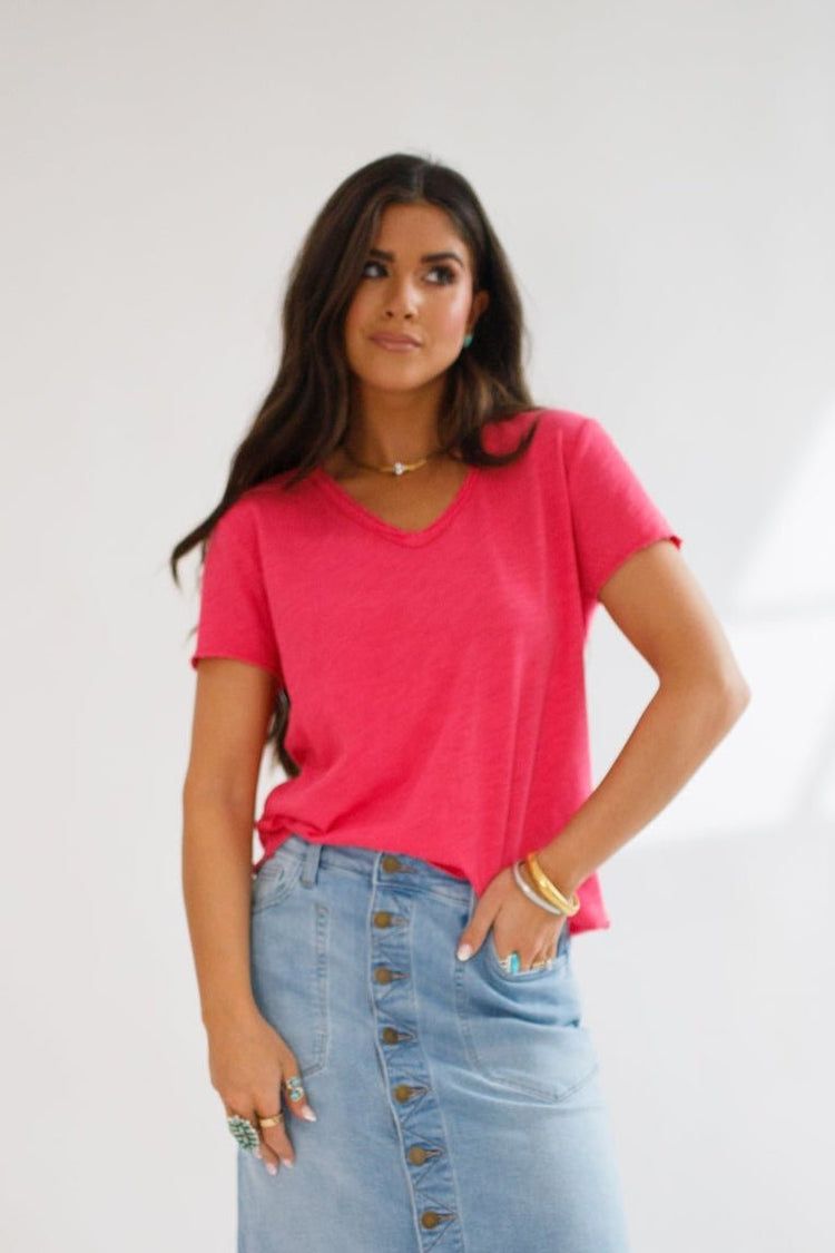 Dear John vanya, Size: XS, Color: raspberry