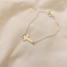Able Cross Pendant Bracelet
