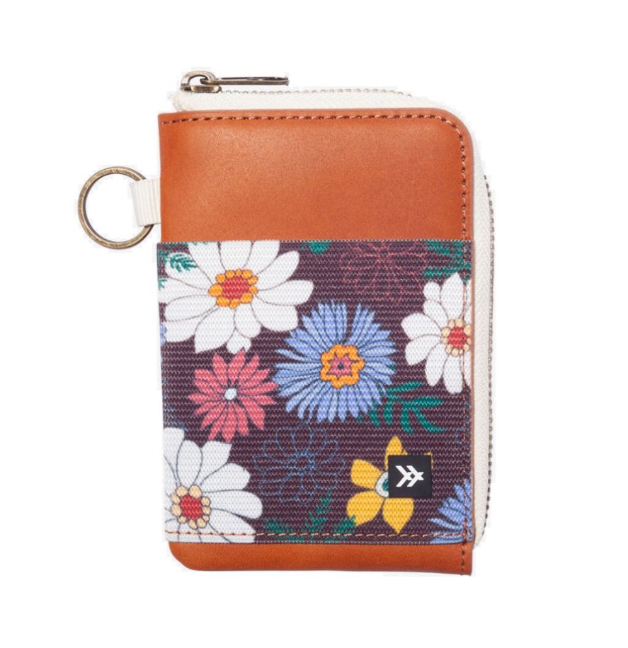 Thread Zipper Wallet, Color: Clover