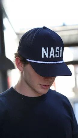 Nash Adventurer Rope SnapBack , Color: Navy