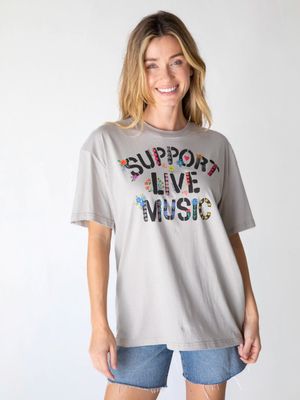 Natural Life Support Live Music tee