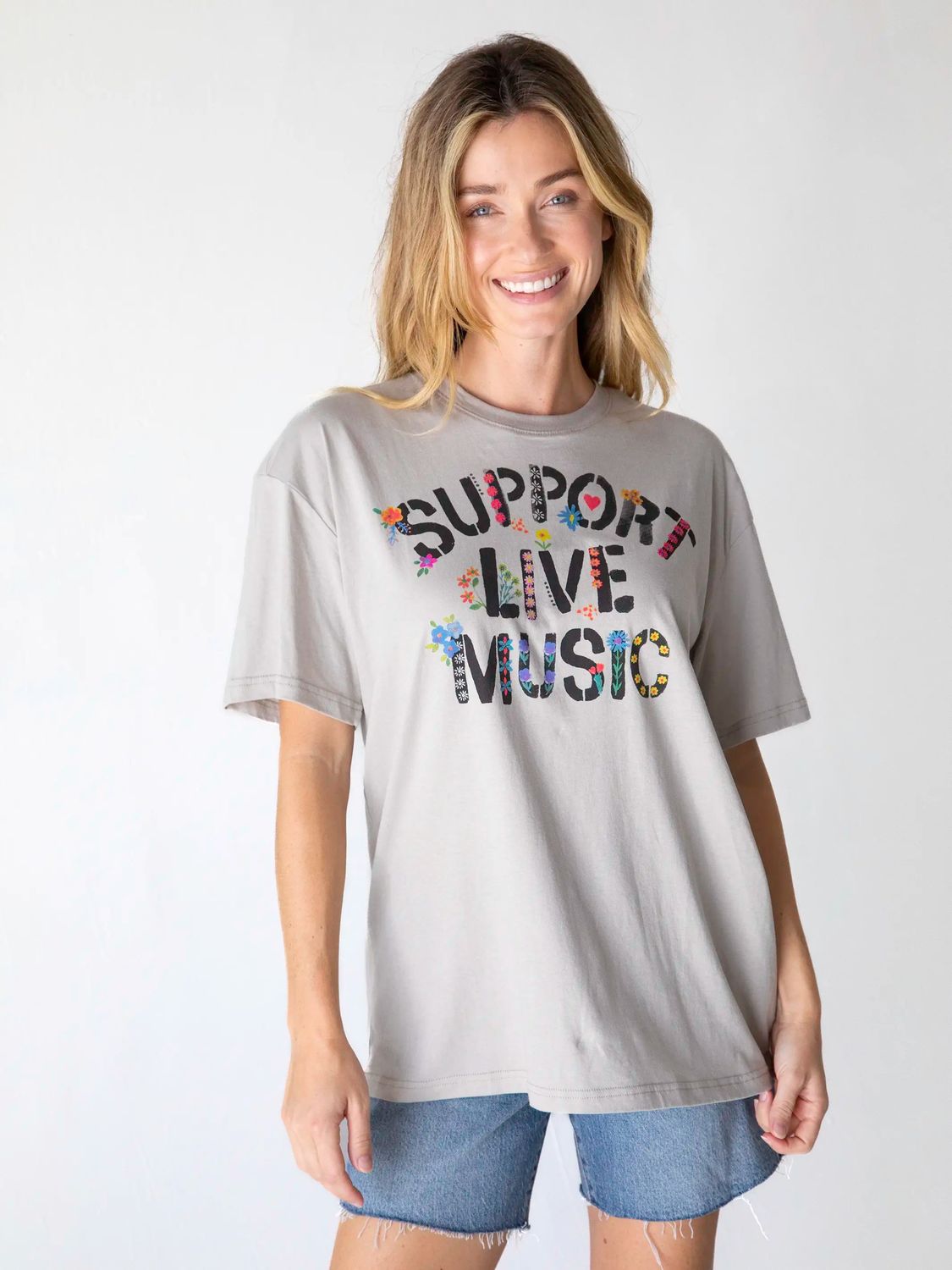 Natural Life Support Live Music tee, Size: Small