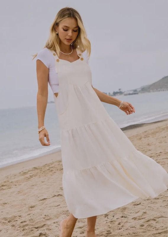 Oddi Tiered MIDI dress