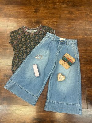 Veveret Denim Culotte