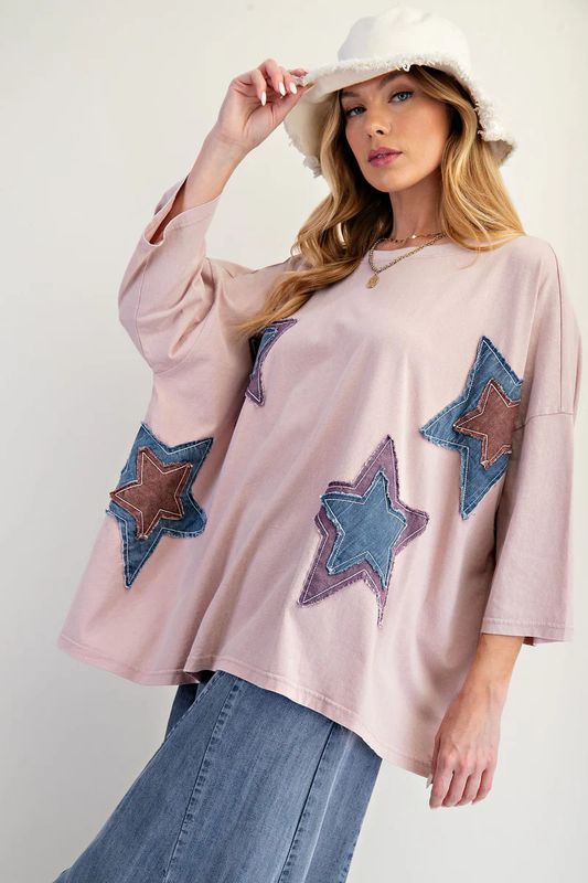 Easel Short Sleeve Star Shirt