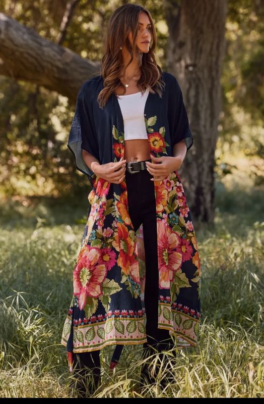 Oddi floral Kimono One Size
