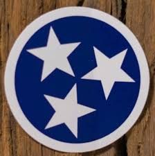 Vol tradition blue tristar sticker