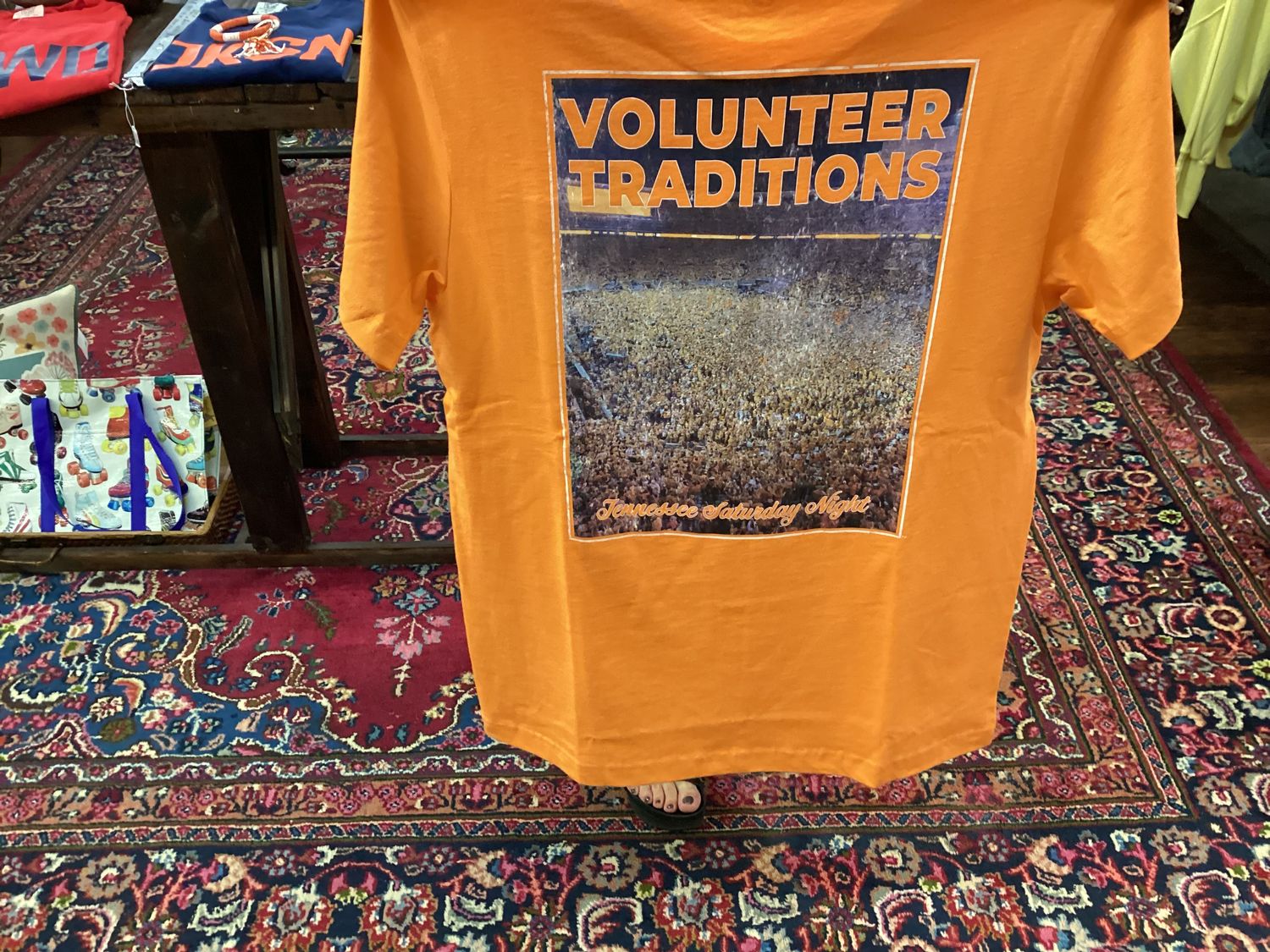Volunteer Traditions TN Sat Night Pocket Tee, Size: S