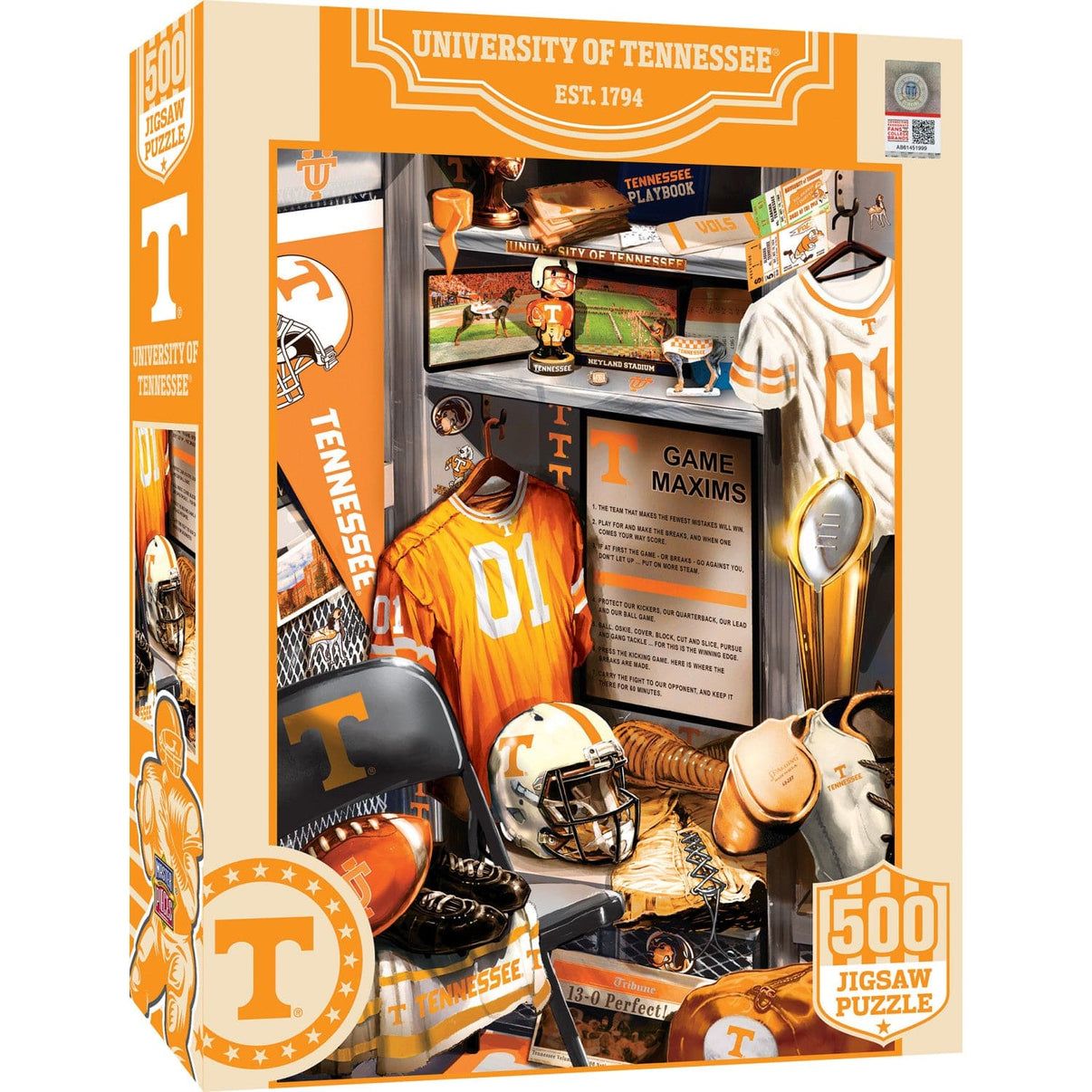 Masterpieces Puzzles, Color: Locker Room