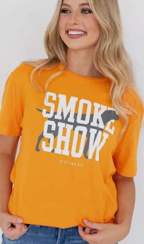 Give Her Six Smoke Show tshirt