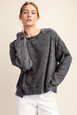 Rae Mode PFD French Terry Crew Neck Pullover