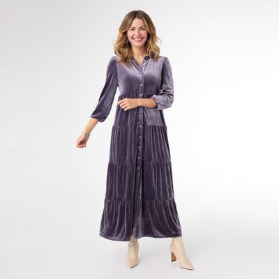 CoCo + Carmen Romance Imagined Velour Dress