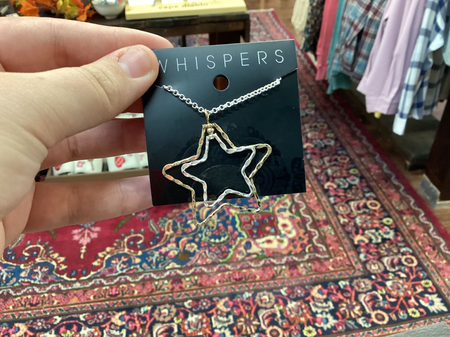 Coco + Carmen 2-Toned Star Necklace