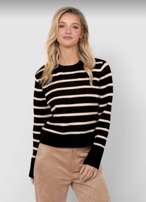 Sadie and Sage SHERI STRIPED SWEATER