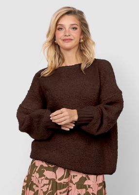 Sadie and Sage KARLIE CREW NECK PULLOVER SWEATER