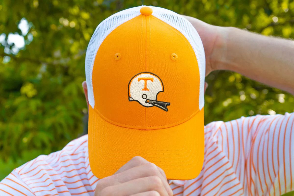 Volunteer Traditions Orange Helmet Hat