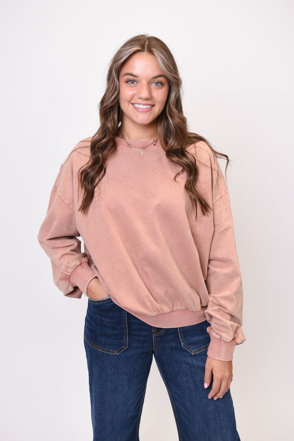 Easel Cinnamon Sweatshirt 