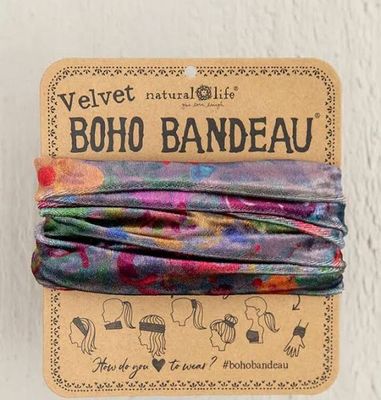 Natural Life velvet bandeau