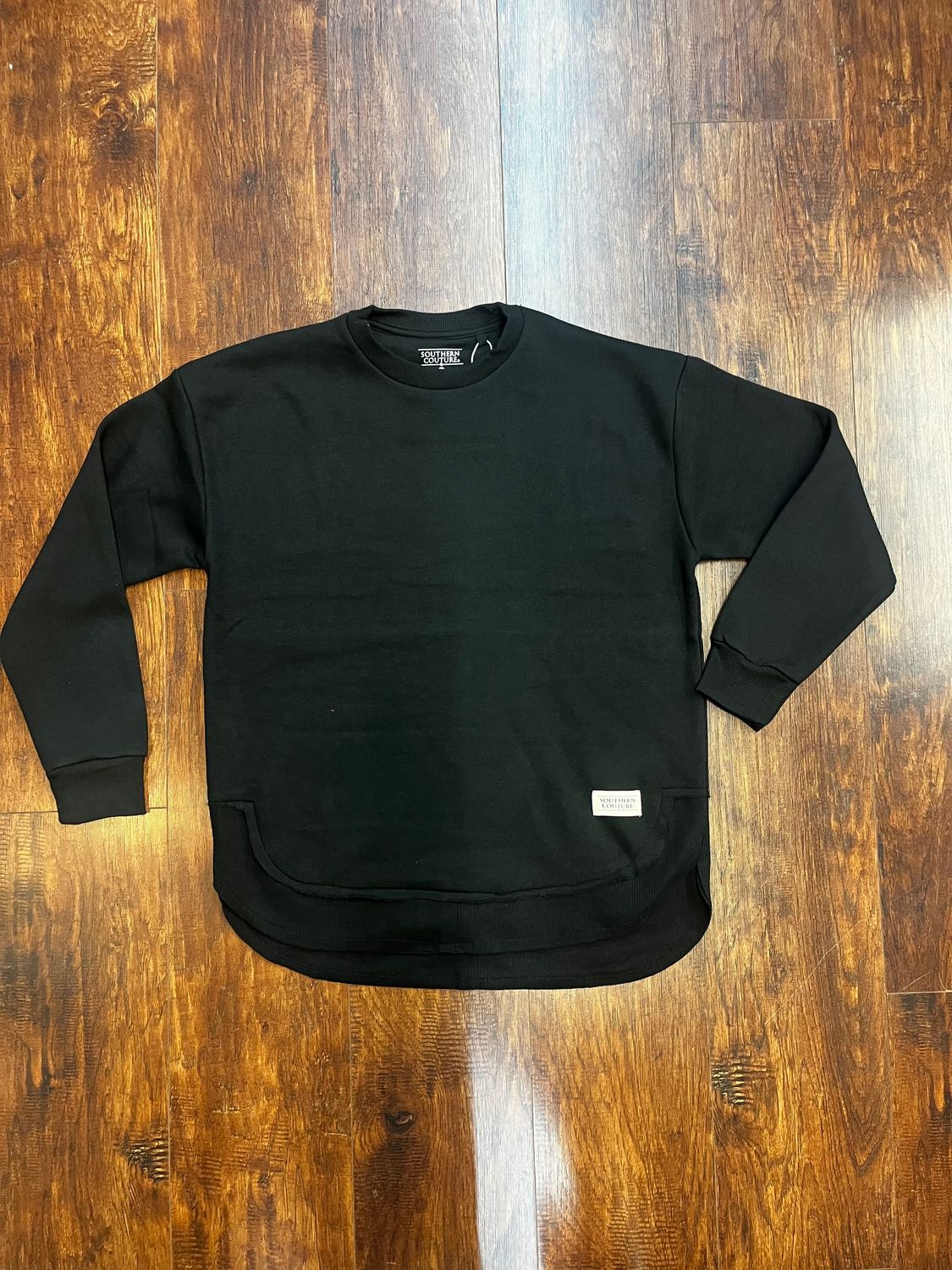 Southern Couture Pullover-Black, Size: M