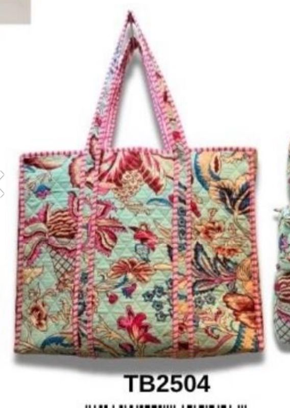 Queens Designs Quilted Tote Bag