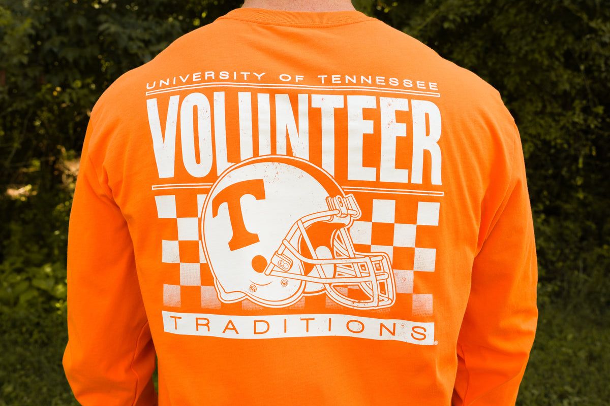 Volunteer Traditions Orange Mode Helmet Long Sleeve, Color: Orange, Size: S