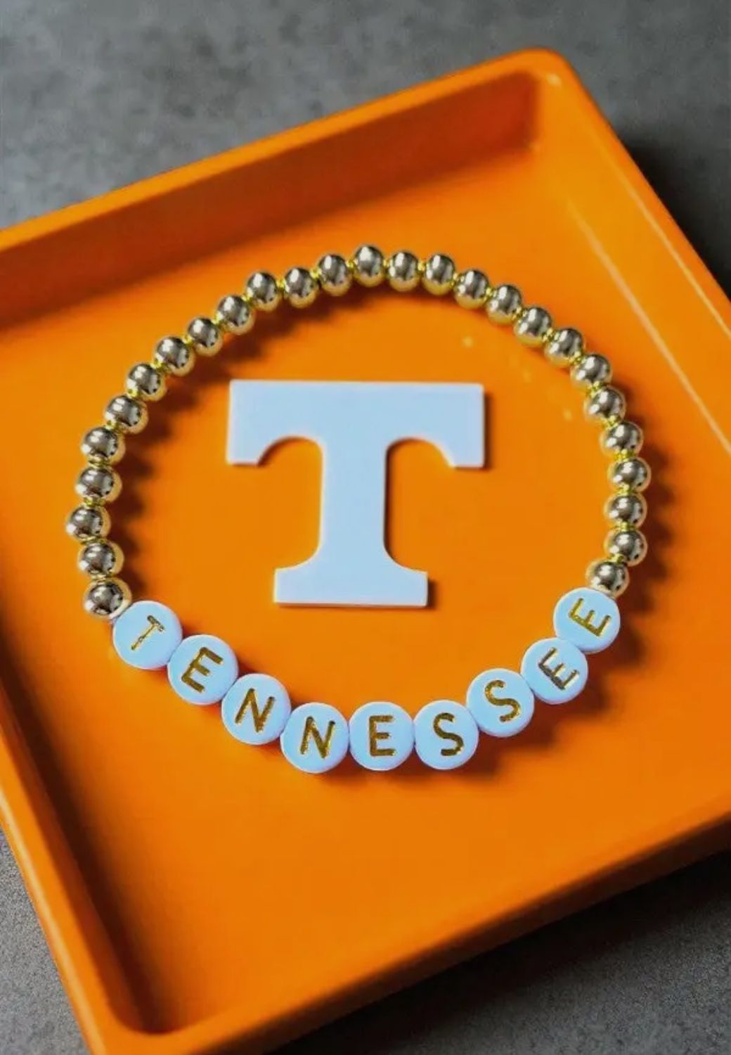 Nash Grey Tennessee Gold bracelet