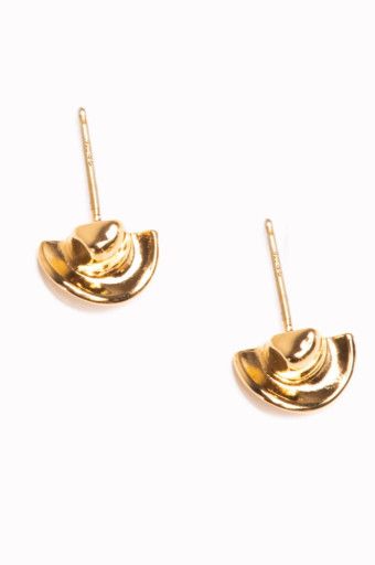 Able Cowboy Hat Studs, Color: vermeil, Size: One Size