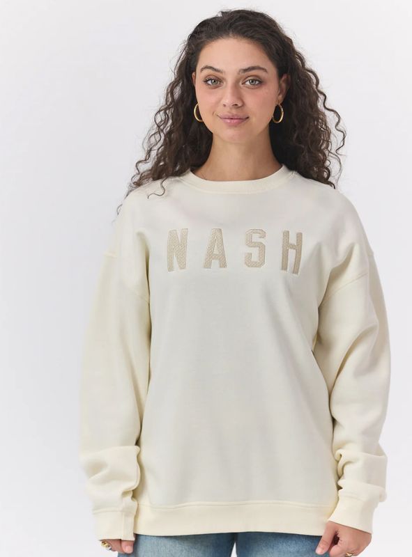 Nash Lucy Embroidered crew