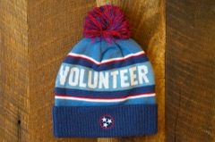 Volunteer Traditions Tristar Toboggon, Color: Navy/Blue/red