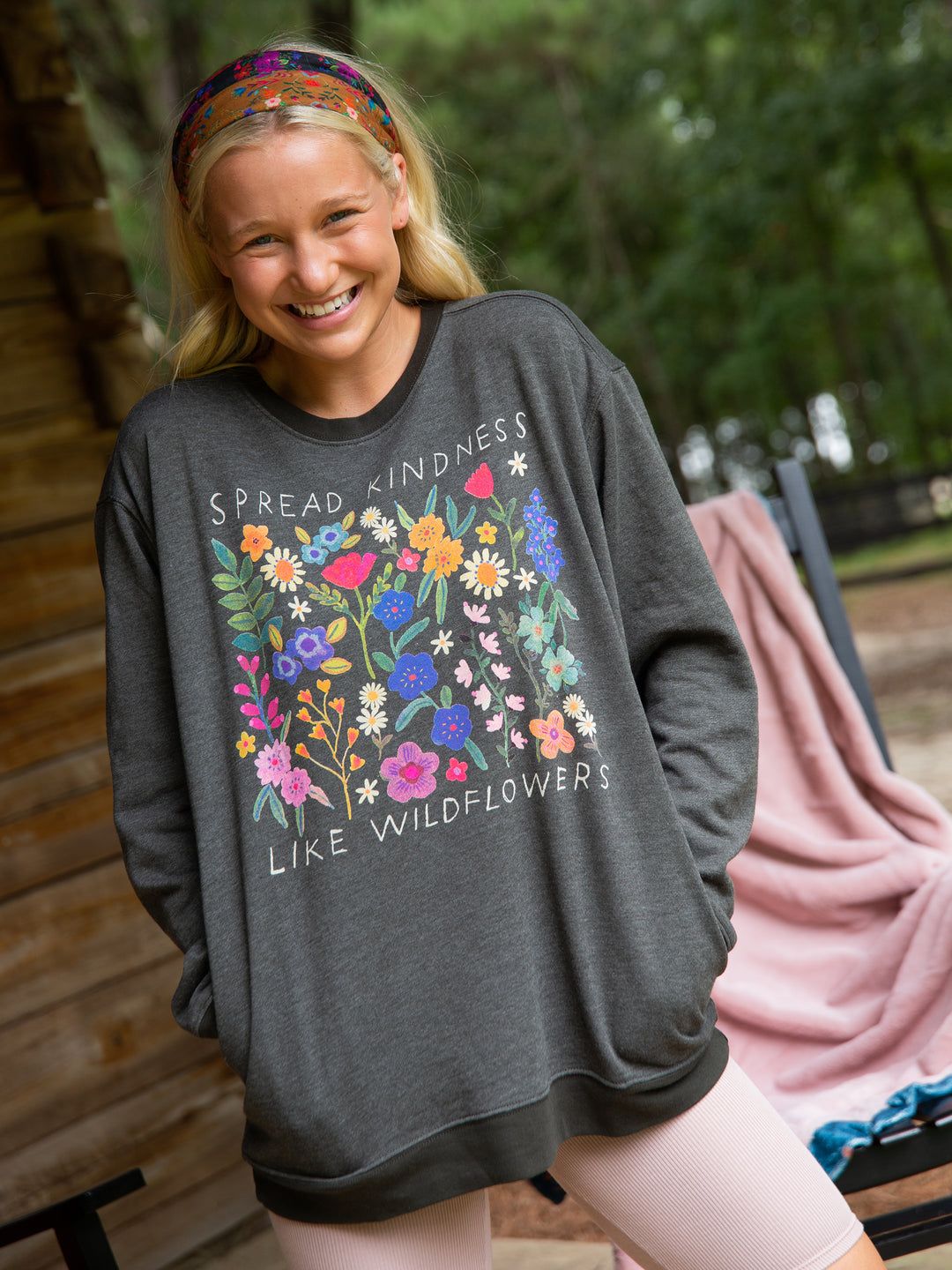 Natural Life Spread Kindness Sweatshirt , Size: S