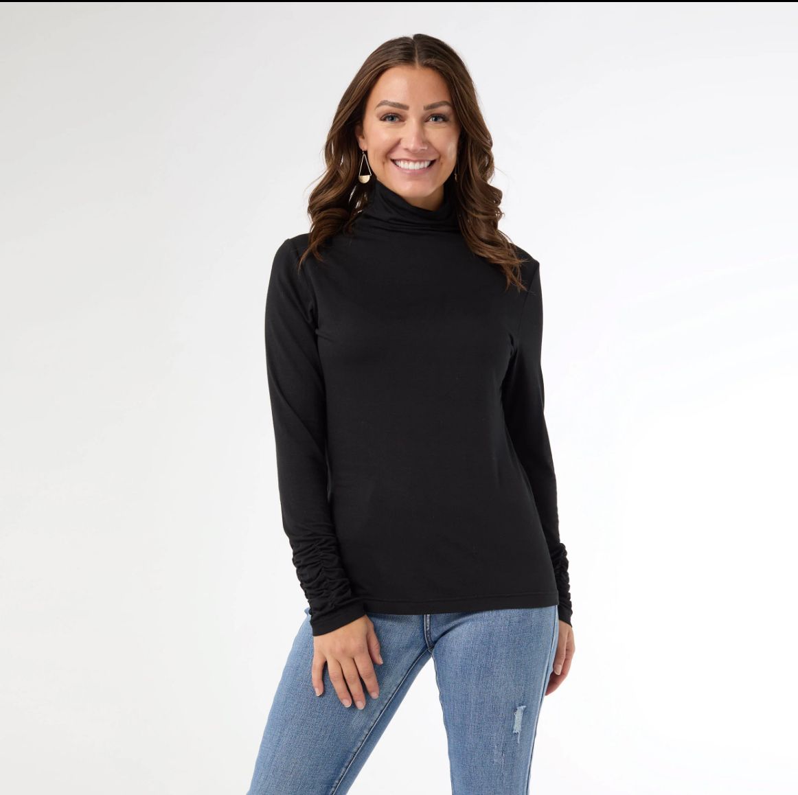 Coco+Carmen Myra Long Sleeve turtleneck, Size: XS