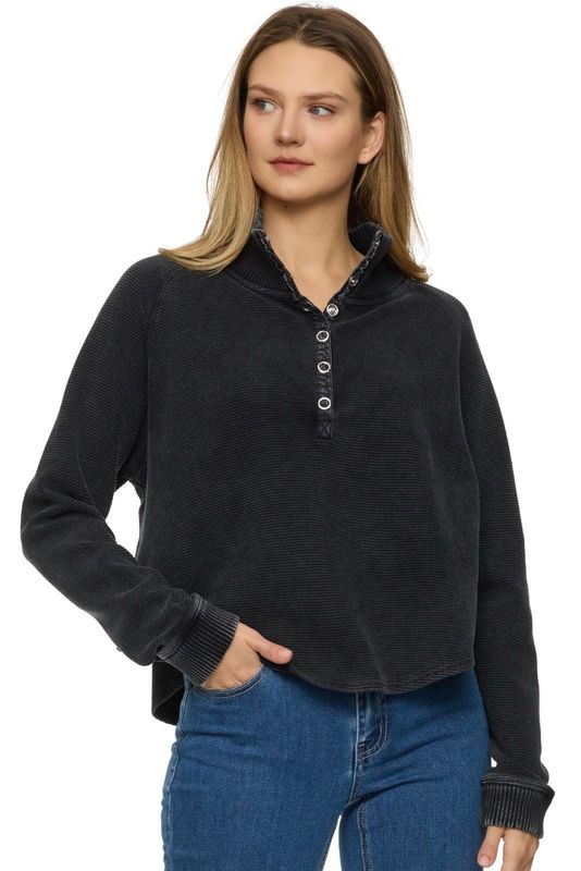 Flag &amp; Anthem Adrianna Snap Front Long Sleeve 