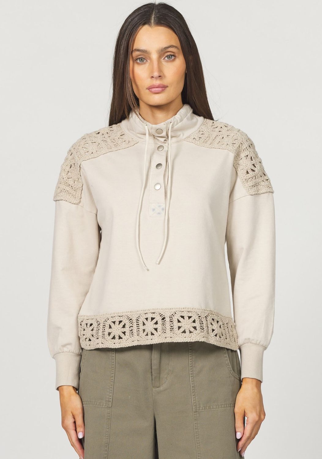 Another Love Oyster Pull Over, Size: S