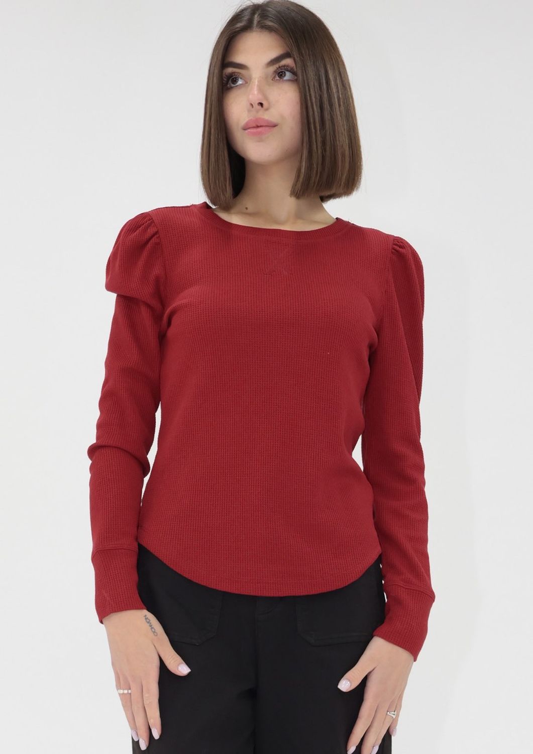 Another Love Dara Top , Color: Red Rose, Size: XS