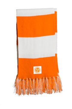Volunteer Traditions Stripe Scarf, Color: Orange/White