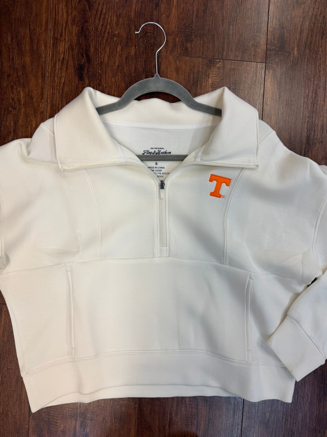 Flag &amp; Anthem Scuba T Cream Sweatshirt , Size: S