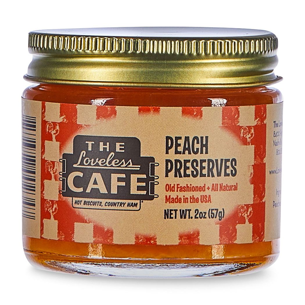 Loveless Cafe Preserves 2 oz, Color: Peach