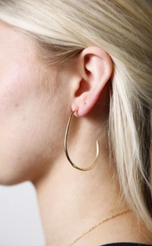 Able Pear hoops