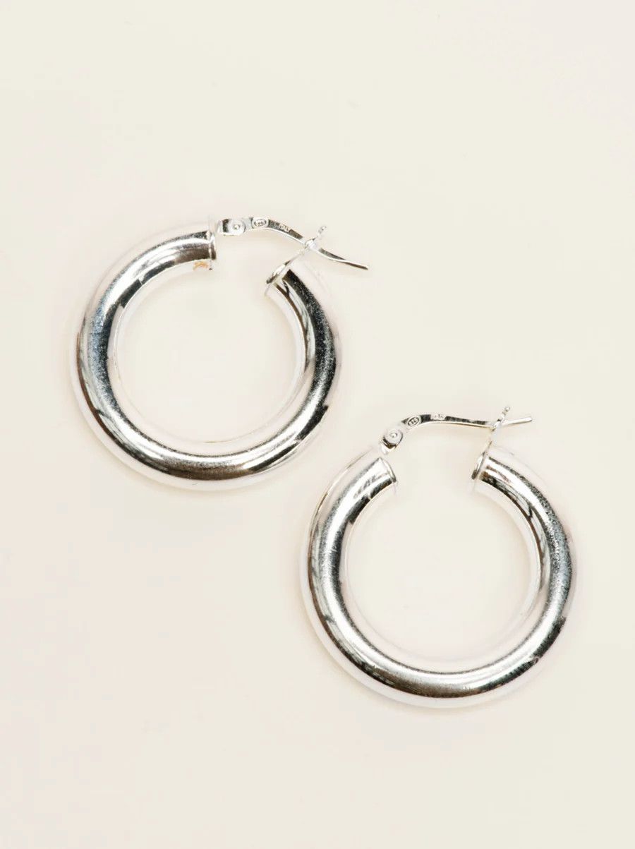 Able Air hoops silver