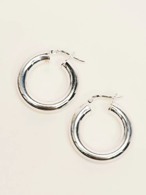 Able Air hoops silver