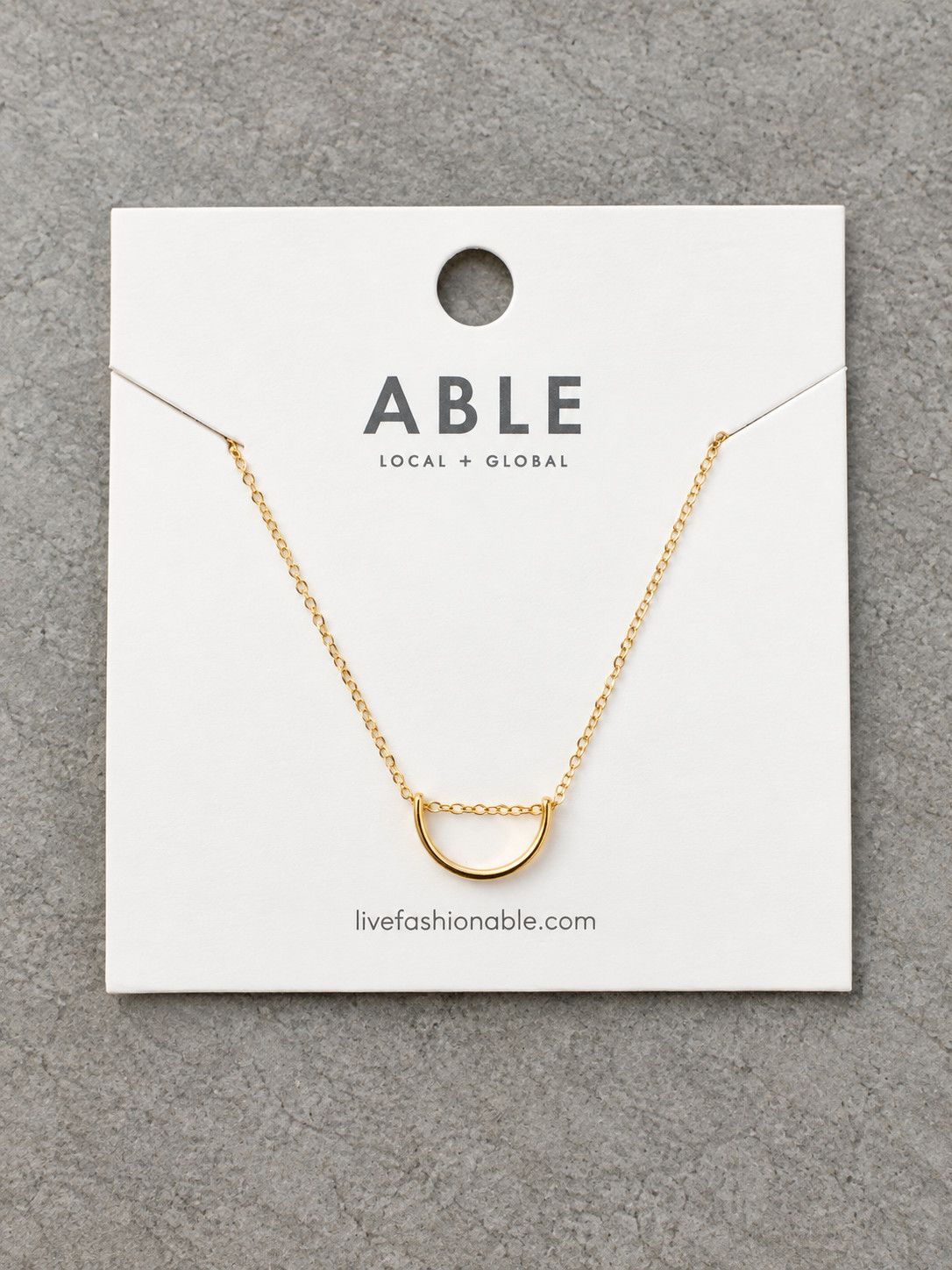 Able Arch necklace