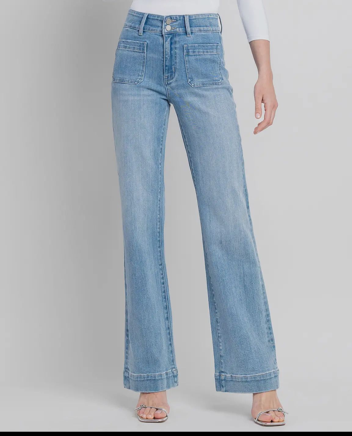 Flying Monkey Front Patch Pocket jean, Size: 24