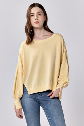 Dear John Trenton, Color: pale banana, Size: XS