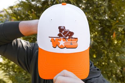 Volunteer Traditions Rifleman Vols Draft Promesh Hat- White/Orange