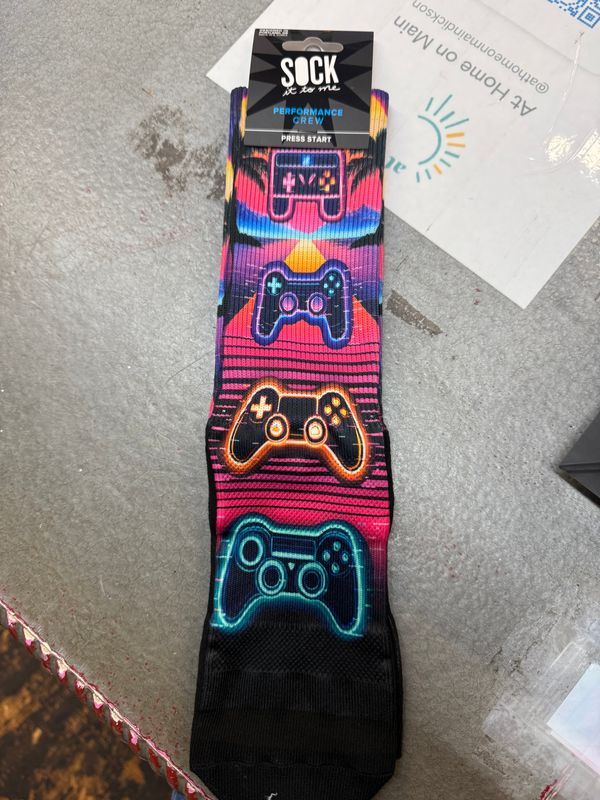 Press Start Sock it to me