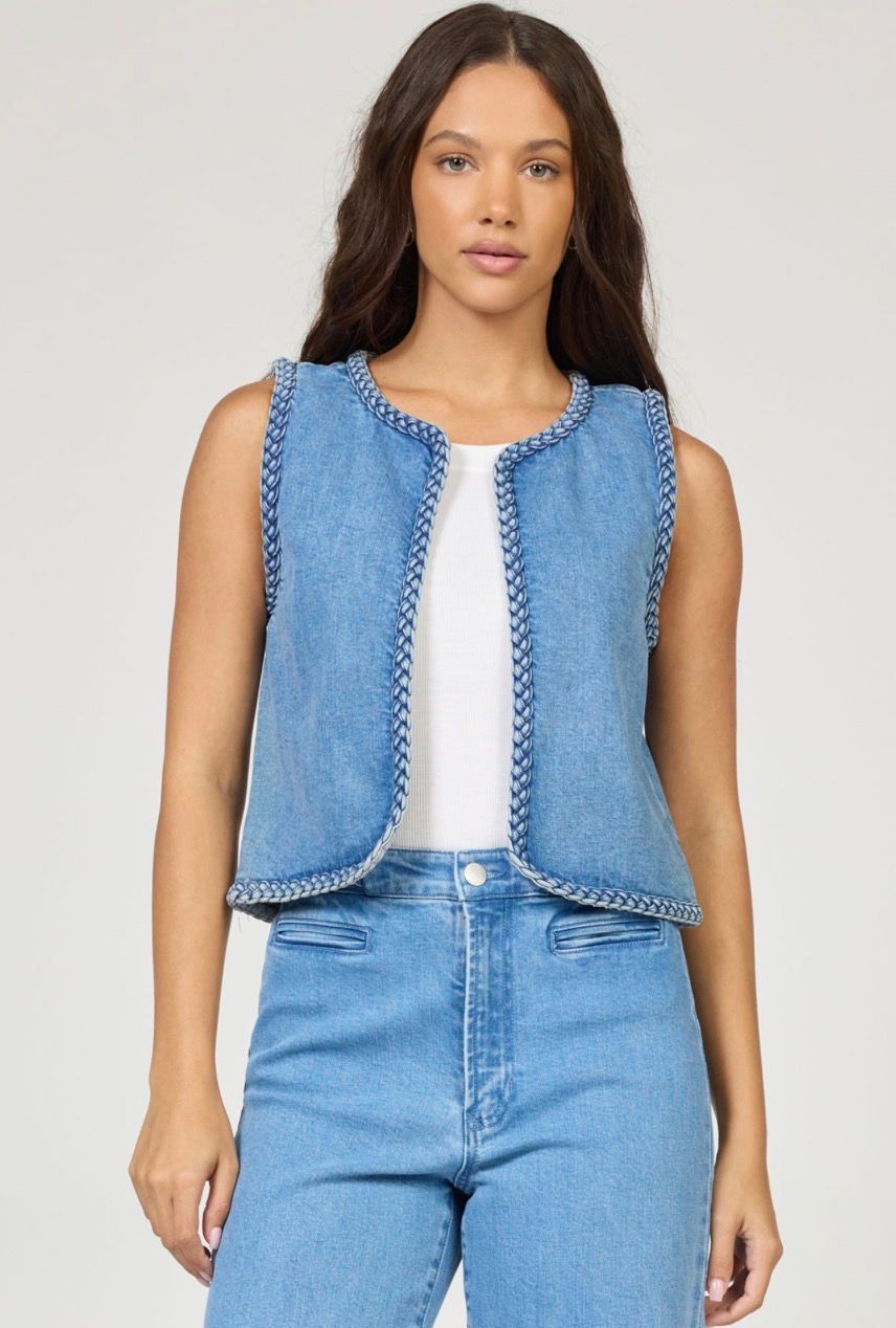 Dear John Abby Vest , Color: Wyatt, Size: XS